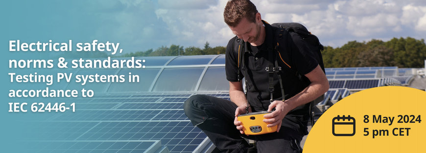 Fluke webinar on PV system testing